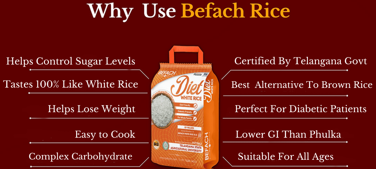 Befach Diet & Diabetic Rice Benefits
